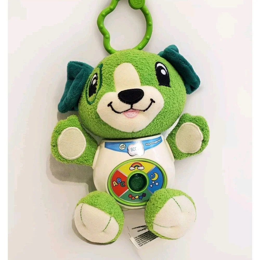 Leap Frog‎ Sing & Snuggle Scout Letters Numbers Shapes 2017 PreOwned See Video